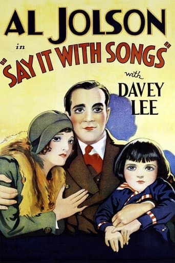 Movie poster for Say It with Songs