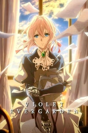 Movie poster for Violet Evergarden