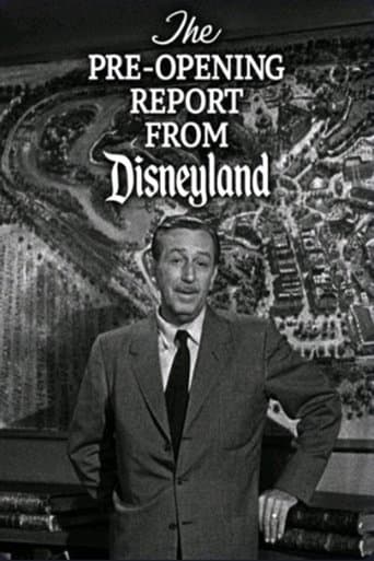 Movie poster for The Pre-Opening Report from Disneyland
