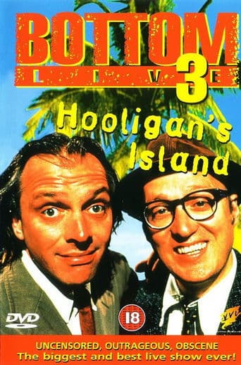 Movie poster for Bottom Live 3: Hooligan's Island