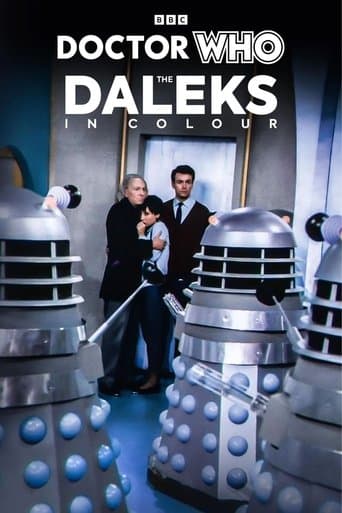 Movie poster for Doctor Who: The Daleks in Colour