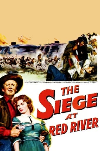 Movie poster for The Siege at Red River