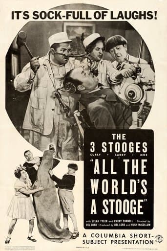 Movie poster for All the World's a Stooge
