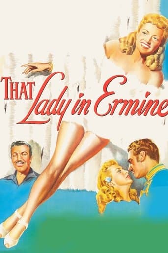 Movie poster for That Lady in Ermine