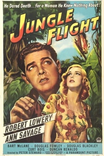 Movie poster for Jungle Flight
