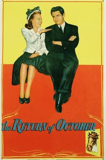 Movie poster for The Return of October