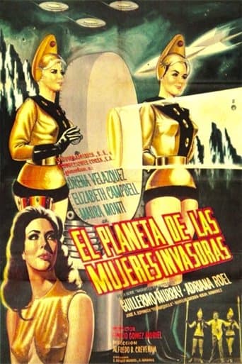 Movie poster for Planet of the Female Invaders