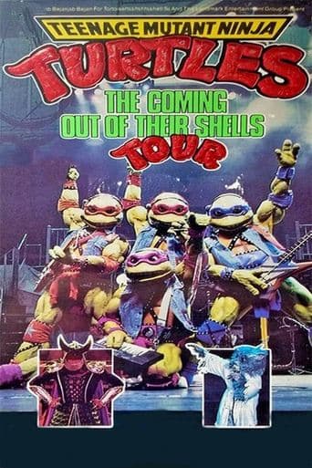 Movie poster for Teenage Mutant Ninja Turtles: The Coming Out of Their Shells Tour