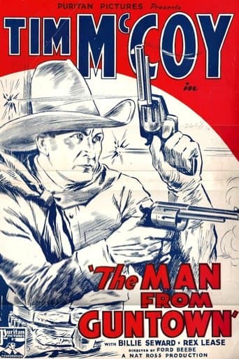 Movie poster for The Man from Guntown