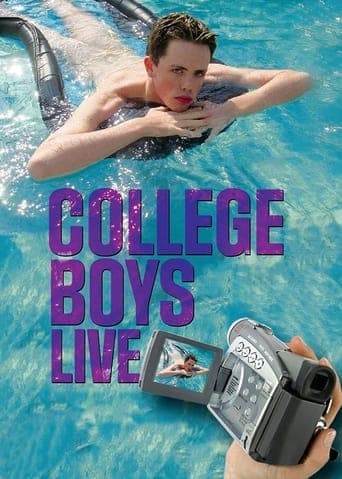 Movie poster for College Boys Live