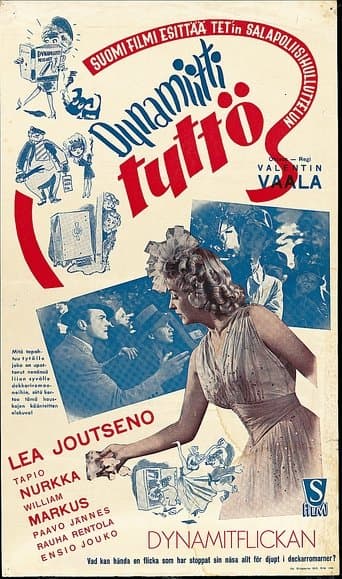 Movie poster for Dynamiittityttö