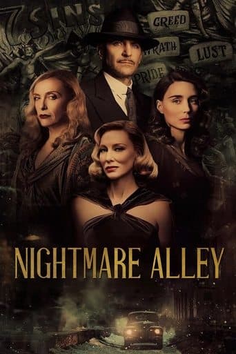 Movie poster for Nightmare Alley