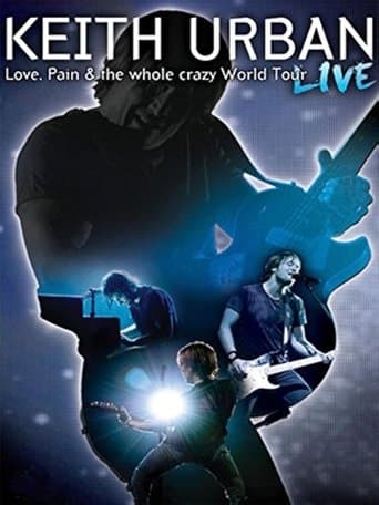Movie poster for Keith Urban: Love, Pain & the Whole Crazy World Tour