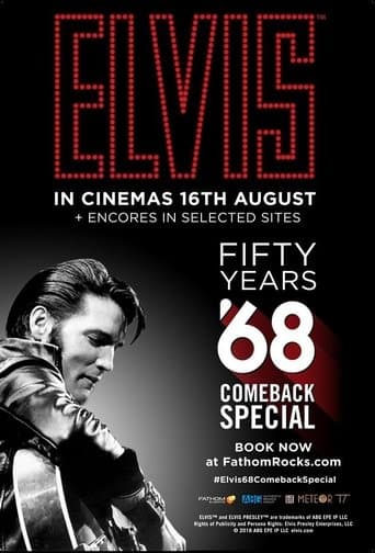 Movie poster for The 50th Anniversary of the Elvis Comeback Special