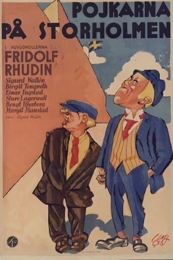 Movie poster for The boys at Storholmen