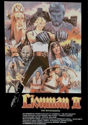 Movie poster for Lionman II: The Witchqueen