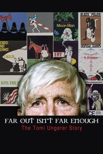 Movie poster for Far Out Isn't Far Enough: The Tomi Ungerer Story