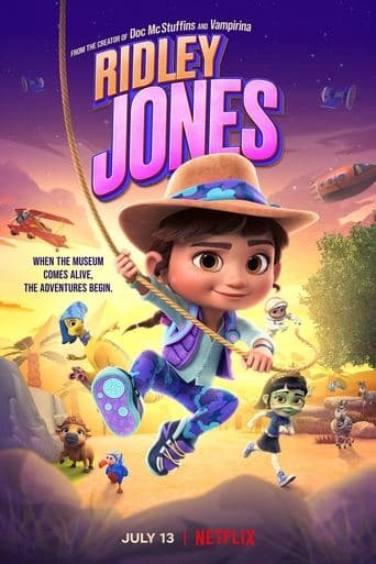Movie poster for Ridley Jones