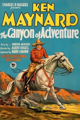 Movie poster for The Canyon of Adventure