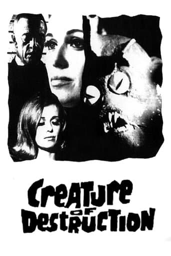 Movie poster for Creature of Destruction
