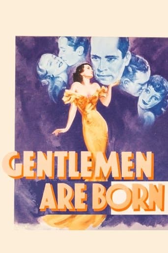 Movie poster for Gentlemen Are Born