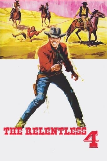 Movie poster for The Relentless Four