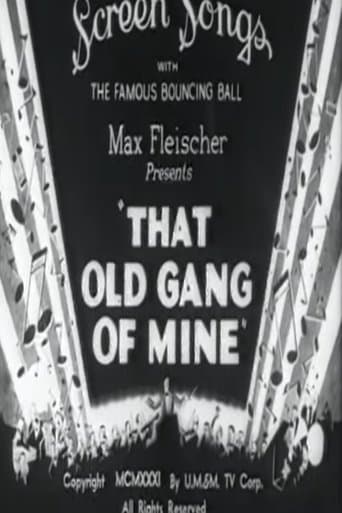 Movie poster for That Old Gang of Mine