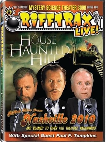 Movie poster for RiffTrax Live: House on Haunted Hill