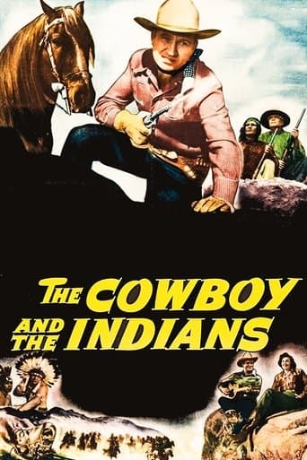 Movie poster for The Cowboy and the Indians