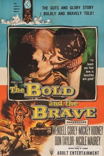 Movie poster for The Bold and the Brave