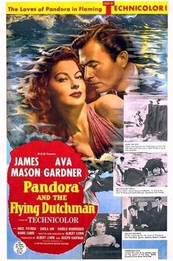 Movie poster for Pandora and the Flying Dutchman