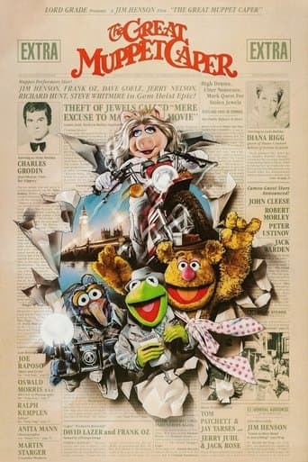 Movie poster for The Great Muppet Caper