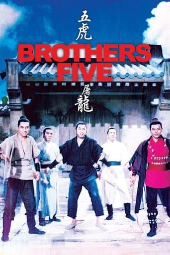 Movie poster for Brothers Five