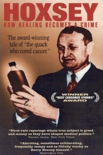 Movie poster for Hoxsey: When Healing Becomes a Crime