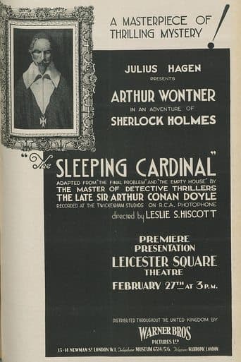 Movie poster for The Sleeping Cardinal