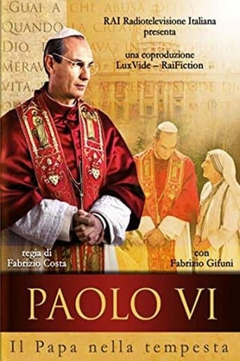 Movie poster for Paolo VI - Il Papa nella tempesta