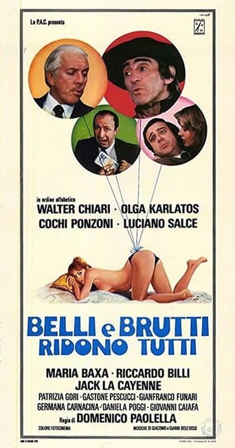 Movie poster for Belli e brutti ridono tutti