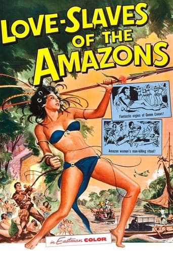 Movie poster for Love Slaves of the Amazons