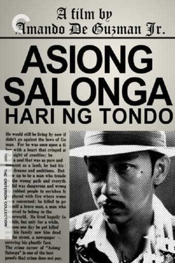 Movie poster for Asiong Salonga: Hari ng Tondo