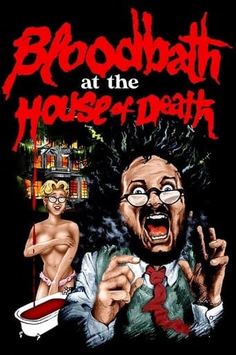 Movie poster for Bloodbath at the House of Death