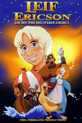 Movie poster for Leif Ericson: The Boy Who Discovered America