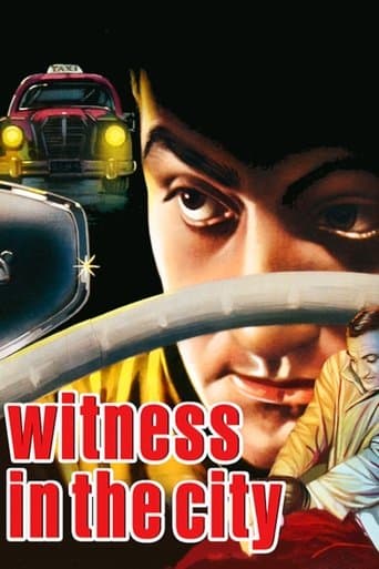 Movie poster for Witness in the City