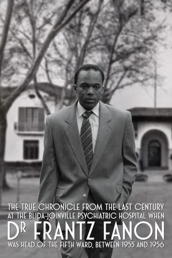 Movie poster for True Chronicles of the Blida Joinville Psychiatric Hospital in the Last Century, when Dr Frantz Fanon Was Head of the Fifth Ward between 1953 and 1956