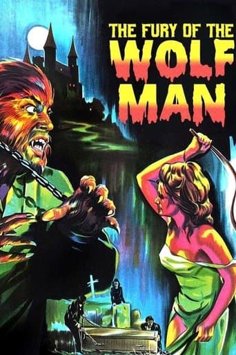 Movie poster for The Fury of the Wolf Man