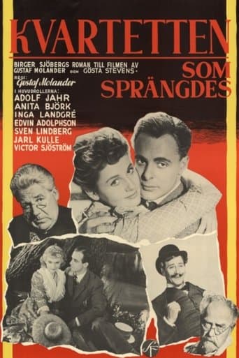 Movie poster for Kvartetten som sprängdes