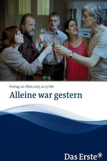 Movie poster for Alleine war gestern