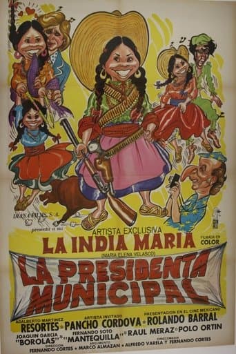 Movie poster for La presidenta municipal