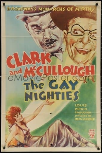 Movie poster for The Gay Nighties