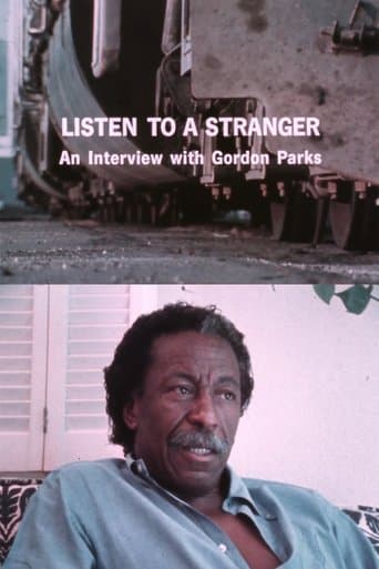 Movie poster for Listen to a Stranger: An Interview with Gordon Parks