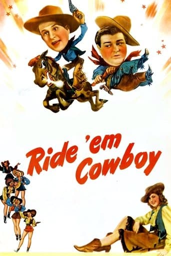 Movie poster for Ride 'Em Cowboy